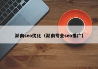 湖南seo优化（湖南专业seo推广）