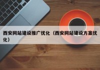 西安网站建设推广优化（西安网站建设方案优化）