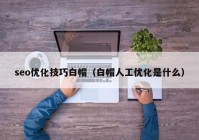 seo优化技巧白帽（白帽人工优化是什么）