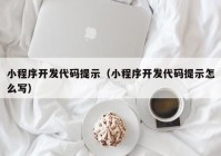 小程序开发代码提示（小程序开发代码提示怎么写）